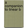 A companion to linear B door Y. Duhoux