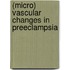 (Micro) Vascular Changes in Preeclampsia
