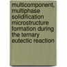 Multicomponent, multiphase solidification microstructure formation during the ternary eutectic reaction door Jacob de Wilde