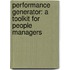 Performance Generator: a toolkit for people managers