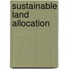 Sustainable land allocation door T. Yanuariadi