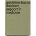 Guideline-based decision support in medicine