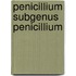 Penicillium subgenus Penicillium