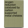 Oxygen reduction catalysed by carbon supported metal chelates door A.L. Wijnoltz