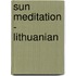 Sun meditation - Lithuanian