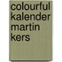 Colourful kalender Martin Kers