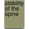 Stability of the spine door L.L.J. Kamman