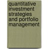 Quantitative investment strategies and portfolio management by Jinqiang Guo