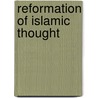 Reformation of Islamic Thought door N.A. Zayd