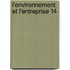 L'environnement et l'entreprise 14