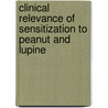 Clinical relevance of sensitization to peanut and lupine by K.A.B.M. Peeters