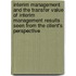 Interim management and the transfer value of interim management results seen from the client's perspective