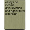 Essays on income diversifcation and agricultural extension door Kidanemariam G. Egziabher Gebrehiwot