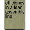 Efficiency in a lean assembly line door J.A. Govaarts