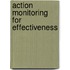Action monitoring for effectiveness
