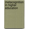 Metacognition in higher education door Hendrik Vos