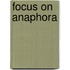 Focus on Anaphora