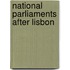 National parliaments after Lisbon