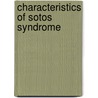 Characteristics of Sotos Syndrome by L. de Boer