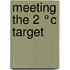 Meeting the 2 °C target