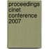 Proceedings Cinet Conference 2007