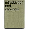 Introduction and Capriccio door J. Curnow