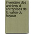 Inventaire des archives d entreprises de la vallee du Hoyoux