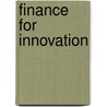 Finance for Innovation by R. van Tilburg