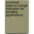 Universal state-of-charge indication for portable applications