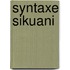 Syntaxe Sikuani