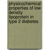 Physicochemical properties of low density lipoprotein in type 2 diabetes door P. Scheffer