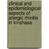 Clinical and epidemiological aspects of allergic rhinitis in Kinshasa