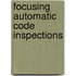 Focusing Automatic Code Inspections