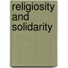 Religiosity and Solidarity door Jisse Reitsma