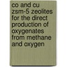 Co And Cu Zsm-5 Zeolites For The Direct Production Of Oxygenates From Methane And Oxygen door N.V. Beznis