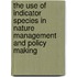 The use of indicator species in nature management and policy making