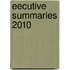 Eecutive summaries 2010
