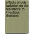 Effects Of Uvb Radiation On The Resistance To Infectious Diseases