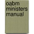 Oabm Ministers Manual