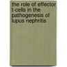 The role of effector T-cells in the pathogenesis of lupus nephritis door S. Dolff