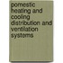 Pomestic heating and cooling distribution and ventilation systems