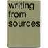Writing from sources