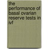 The Performance Of Basal Ovarian Reserve Tests In Ivf door L.F.J.M.M. Bancsi