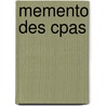 Memento Des Cpas by R. Berny