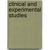 Clinical and experimental studies by I.G. Schoots