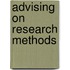 Advising on research methods