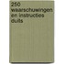 250 waarschuwingen en instructies Duits