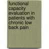 Functional capacity evaluation in patients with chronic low back pain door M.F. Reneman