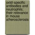 Oxldl-specific Antibodies And Neutrophils; Their Relevance In Mouse  Atherosclerosis