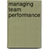 Managing team performance